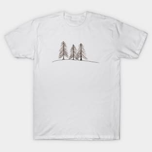 Pine Tree Sketch T-Shirt